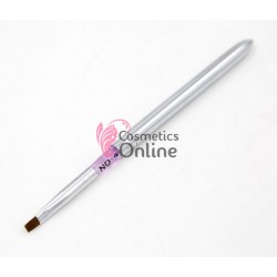 Pensula de unghii Mollylac cu capac pentru constructie unghii cu Gel nr 4, model 52401